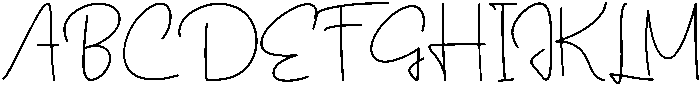 Elegant Document Regular otf (400) Font
