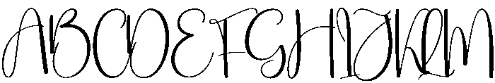 Elegant Embroidery Regular otf (400) Font UPPERCASE
