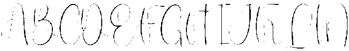 Elegant Magnolia Regular otf (400) Font UPPERCASE