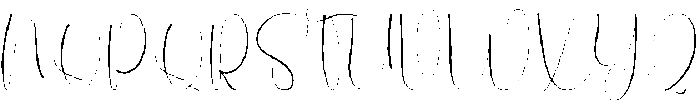 Elegant Magnolia Regular otf (400) Font UPPERCASE