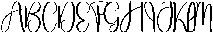 Elegant Regular otf (400) Font UPPERCASE