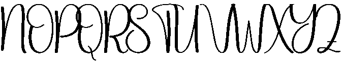 Elegant Regular otf (400) Font UPPERCASE