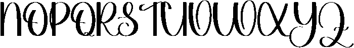 Elegant Regular otf (400) Font UPPERCASE