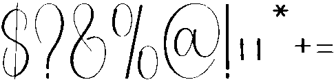Elegant Regular otf (400) Font OTHER CHARS