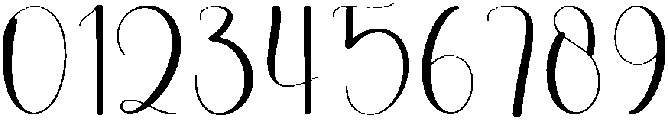 Elegant Regular otf (400) Font OTHER CHARS