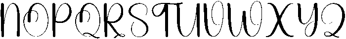 Elegant Regular otf (400) Font UPPERCASE