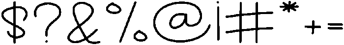 Elegant Regular otf (400) Font OTHER CHARS