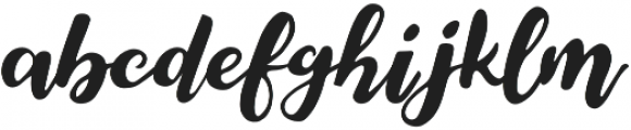 Elegant Roughness Regular otf (400) Font LOWERCASE