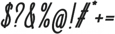 Elegant Sans Bold Italic otf (700) Font OTHER CHARS