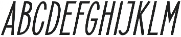 Elegant Sans Bold Italic otf (700) Font UPPERCASE