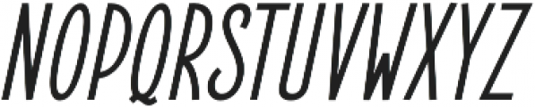 Elegant Sans Bold Italic otf (700) Font UPPERCASE