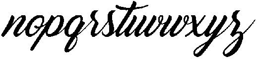 Elegant otf (400) Font LOWERCASE