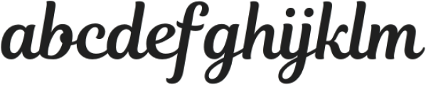 ElegantiaRegular otf (400) Font LOWERCASE