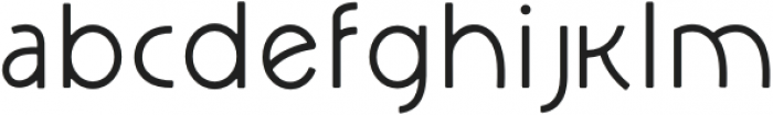 Elegantly Regular otf (400) Font LOWERCASE