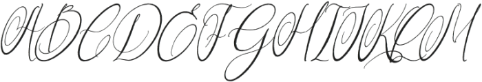 Elegise Regular otf (400) Font UPPERCASE