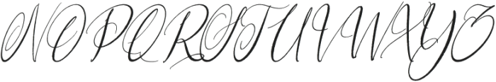 Elegise Regular otf (400) Font UPPERCASE