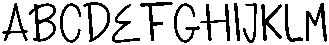 ElementalCalligraphy Regular otf (400) Font UPPERCASE