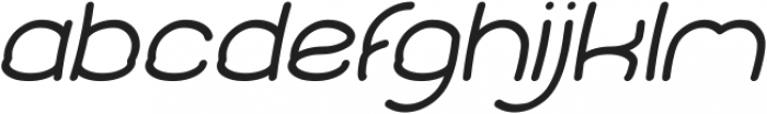 Elementary Italic otf (400) Font LOWERCASE