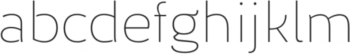 ElenSans Thin otf (100) Font LOWERCASE