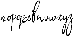 Elena Regular otf (400) Font LOWERCASE