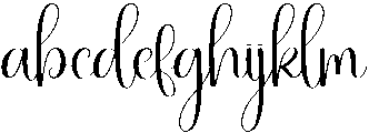 Elephant Regular otf (400) Font LOWERCASE