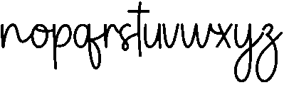 Elephant Regular otf (400) Font LOWERCASE