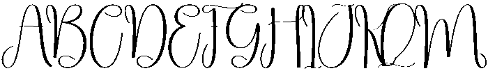 Elephant Regular otf (400) Font UPPERCASE