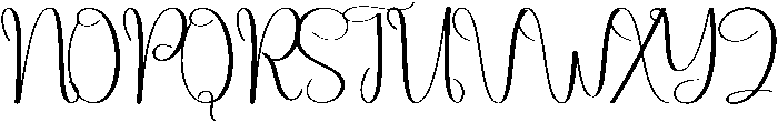 Elephant Regular otf (400) Font UPPERCASE