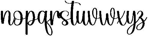 Elephant Regular otf (400) Font LOWERCASE