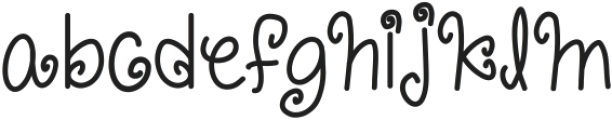 Elephant hat Regular ttf (400) Font LOWERCASE