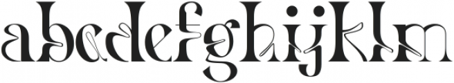 Elevacion Regular ttf (400) Font LOWERCASE