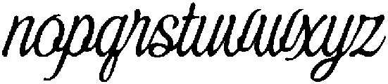 Eleven Hockey Regular otf (400) Font LOWERCASE