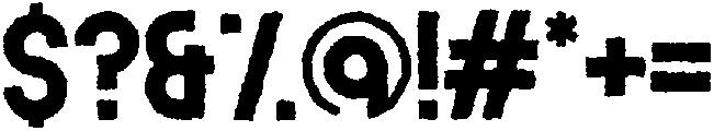Eleven Regular otf (400) Font OTHER CHARS