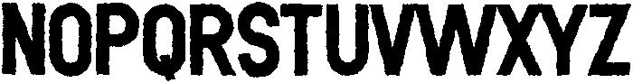 Eleven Regular otf (400) Font UPPERCASE