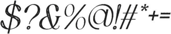 Eleyna Stamp Italic otf (400) Font OTHER CHARS