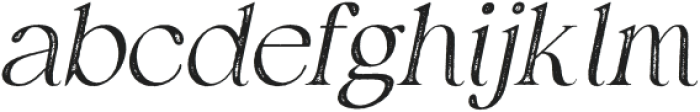 Eleyna Stamp Italic otf (400) Font LOWERCASE