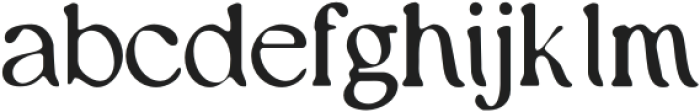 EleynaBlur-Regular otf (400) Font LOWERCASE