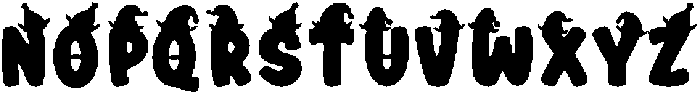 Elfin Elf Regular otf (400) Font UPPERCASE