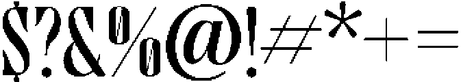 Elfnor otf (400) Font OTHER CHARS