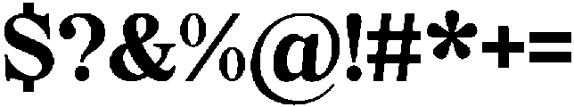 Elfreya Bold otf (700) Font OTHER CHARS