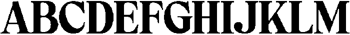 Elfreya Bold otf (700) Font UPPERCASE