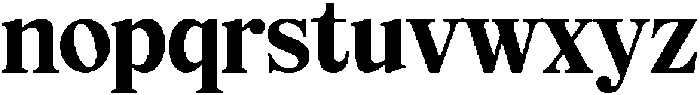 Elfreya Bold otf (700) Font LOWERCASE