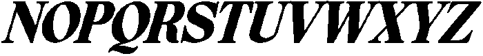 Elfreya Extra Bold Italic otf (700) Font UPPERCASE