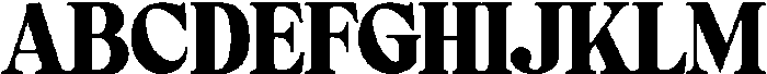 Elfreya Extra Bold otf (700) Font UPPERCASE