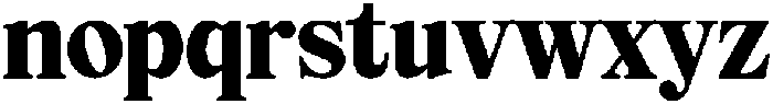 Elfreya Extra Bold otf (700) Font LOWERCASE