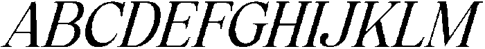 Elfreya Italic otf (400) Font UPPERCASE