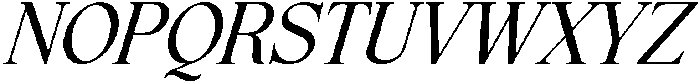 Elfreya Italic otf (400) Font UPPERCASE