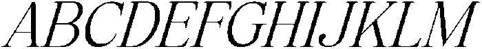 Elfreya Light Italic otf (300) Font UPPERCASE