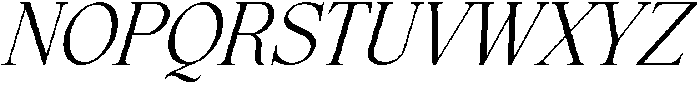Elfreya Light Italic otf (300) Font UPPERCASE