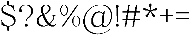 Elfreya Light otf (300) Font OTHER CHARS